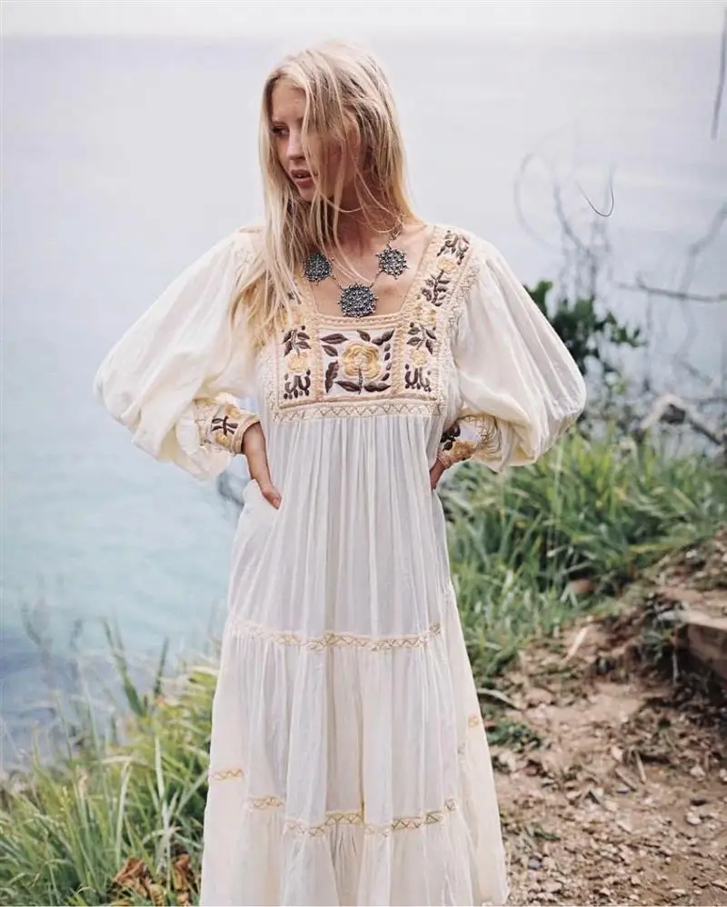 Orders boho gypsy maxi dress