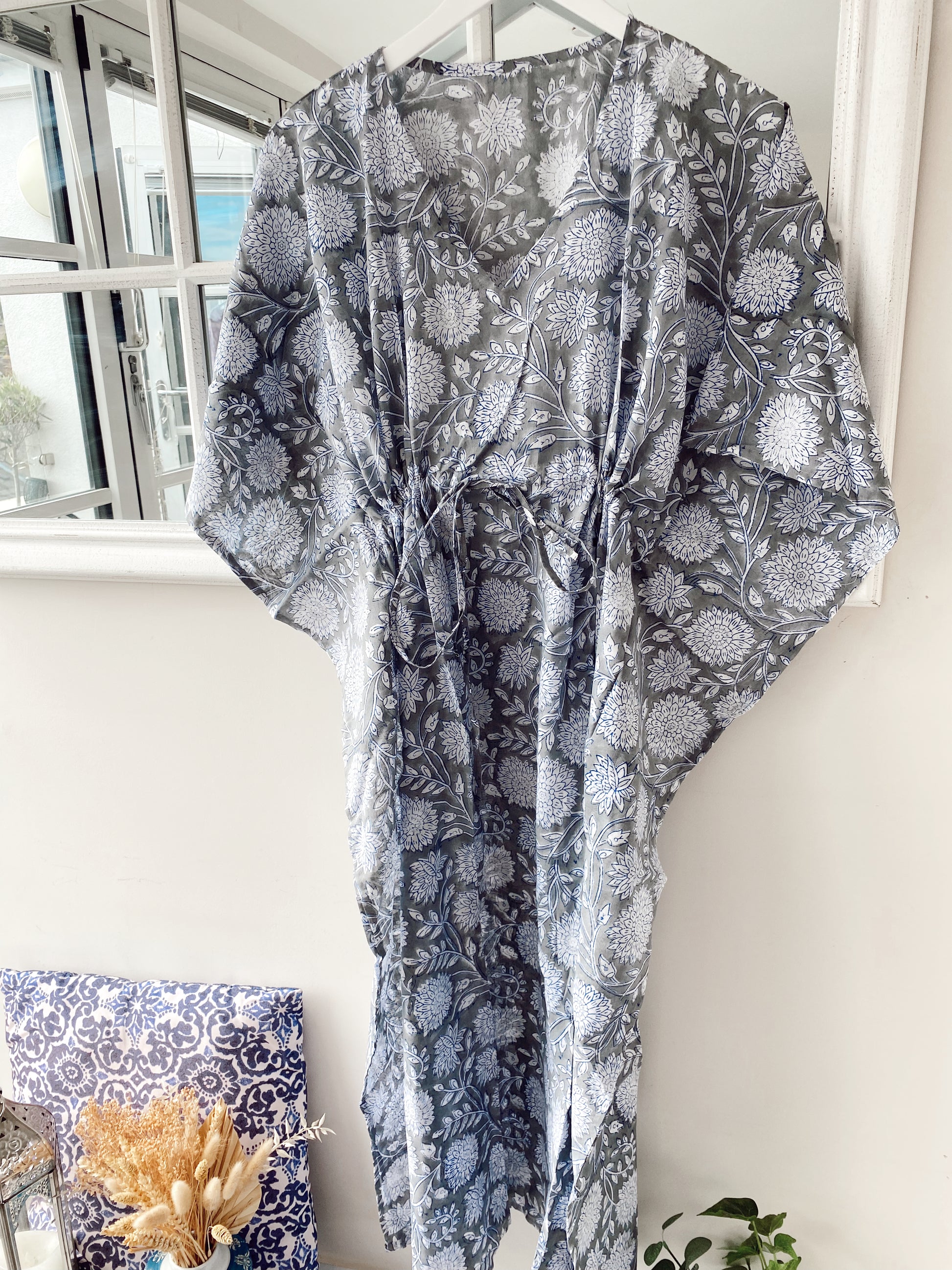 Boho cotton kaftan