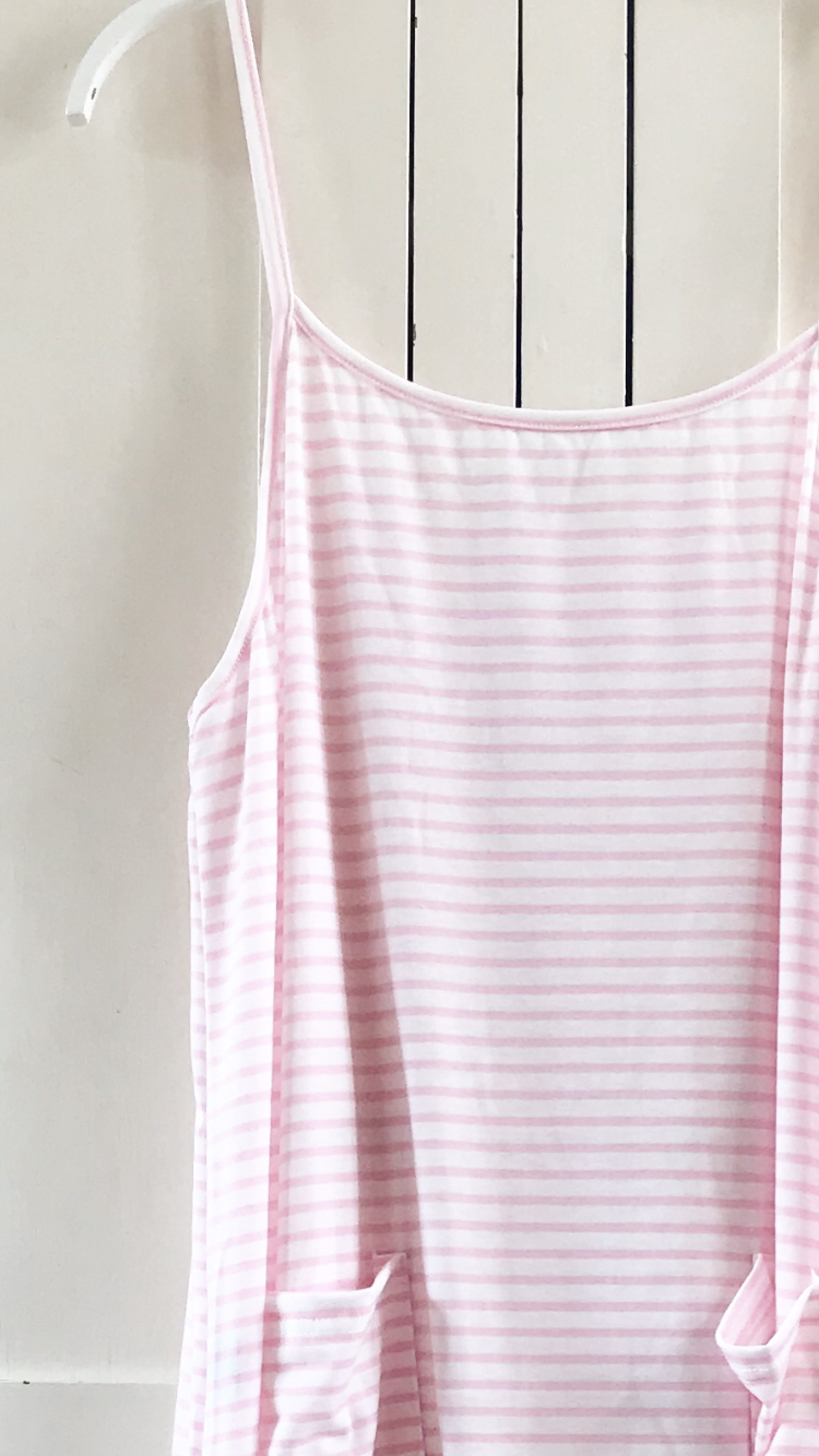 Eve striped jersey boho strappy harem jumpsuit//romperPLAYSUIT