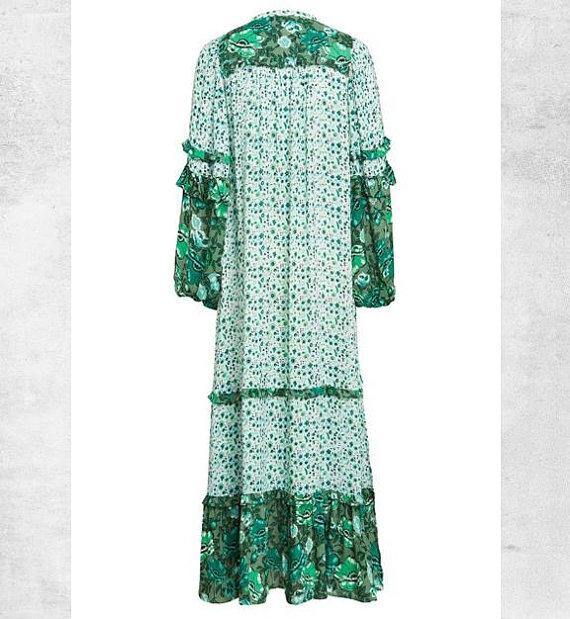 Florence Boho floral-print chiffon maxi dressDRESSES