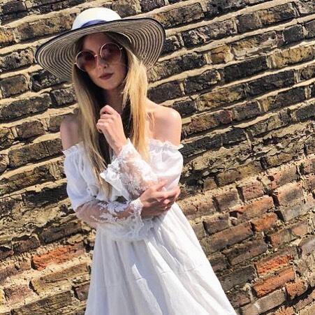 Edie boho off-the-shoulder lace maxi dressDRESSES
