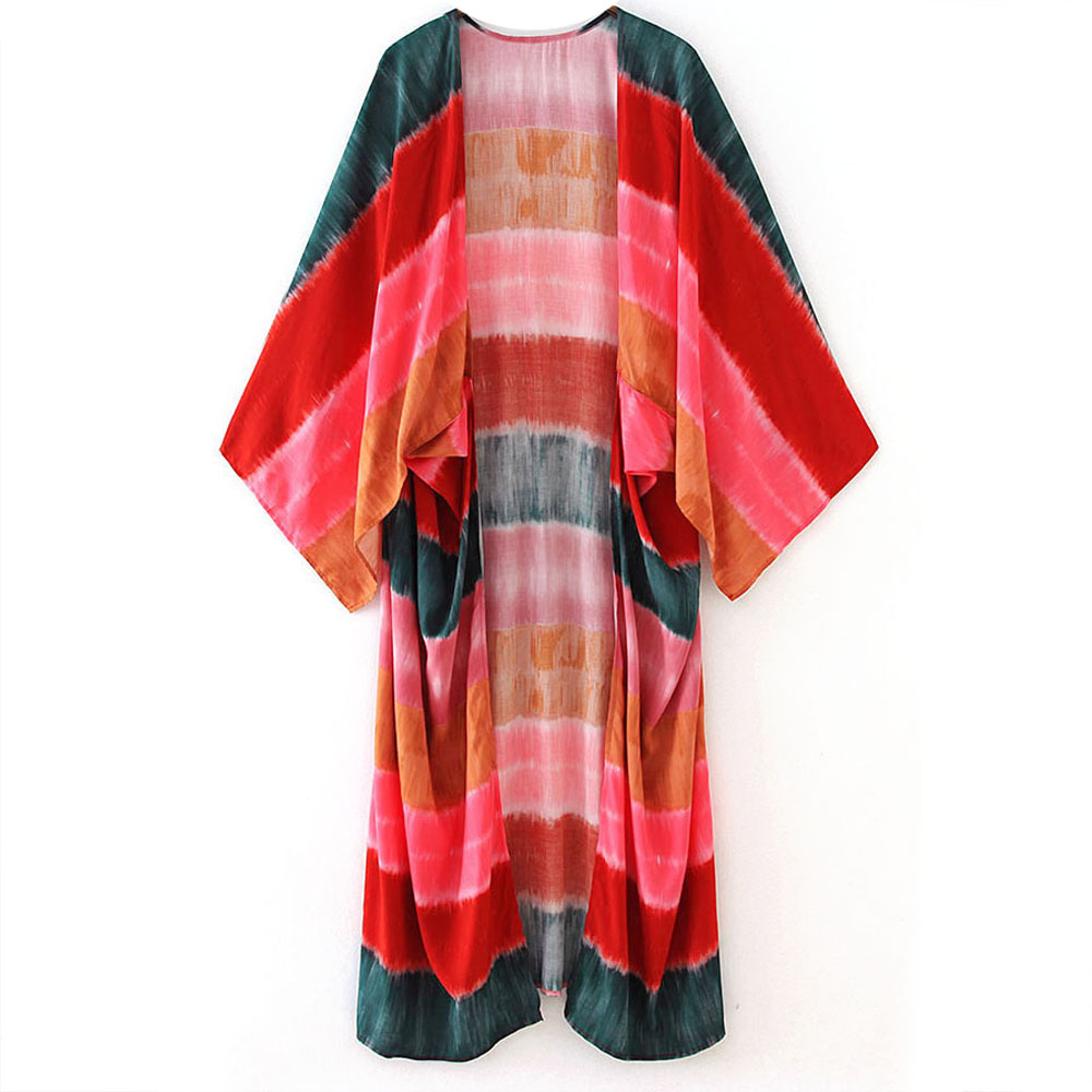 Boho Tie-dye print kimono free size UK 8-16KIMONO
